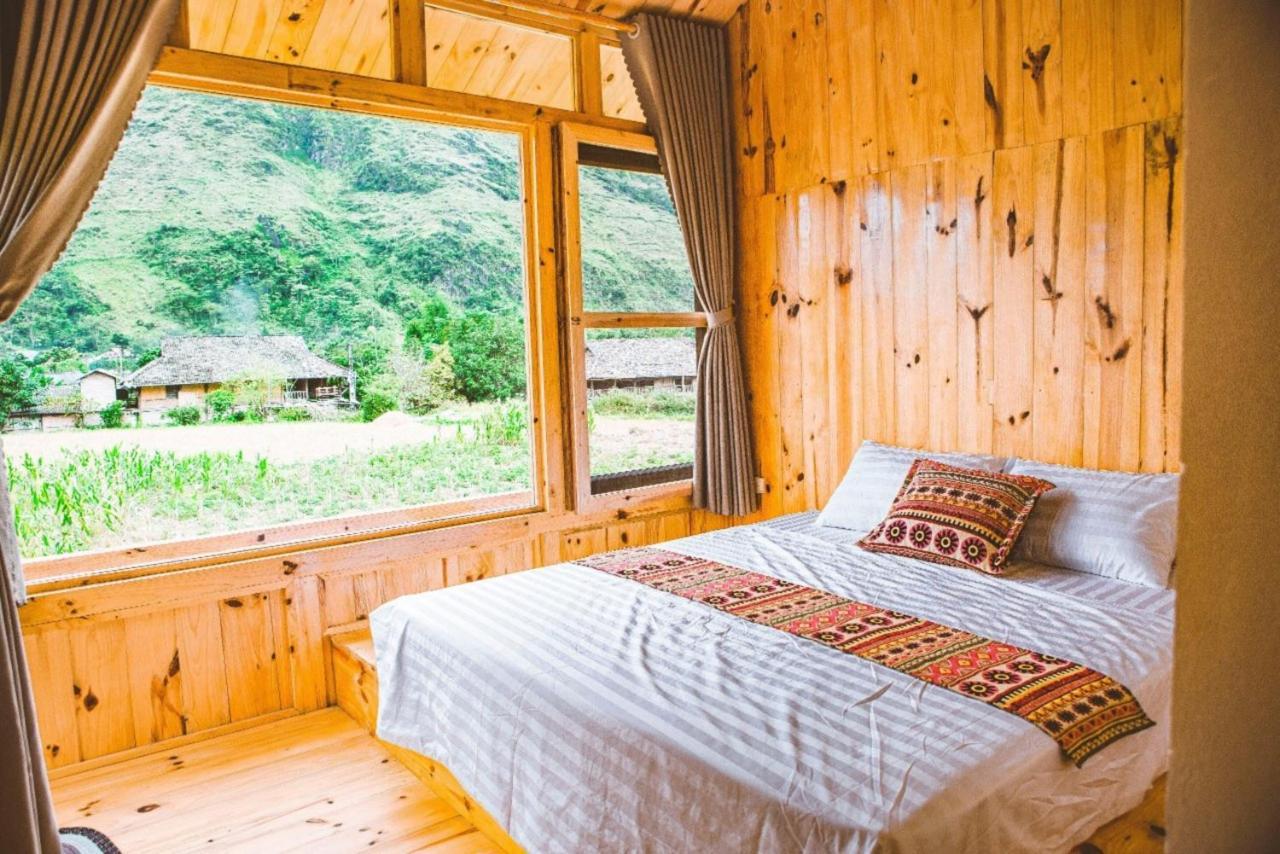 Chien'S Lodge Du Gia Làng Cac Eksteriør bilde