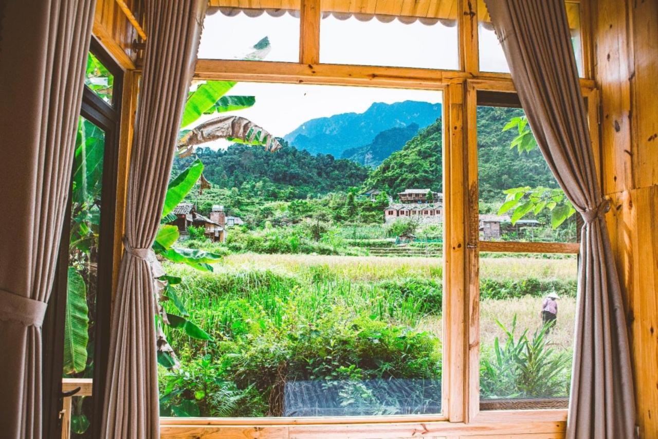 Chien'S Lodge Du Gia Làng Cac Eksteriør bilde