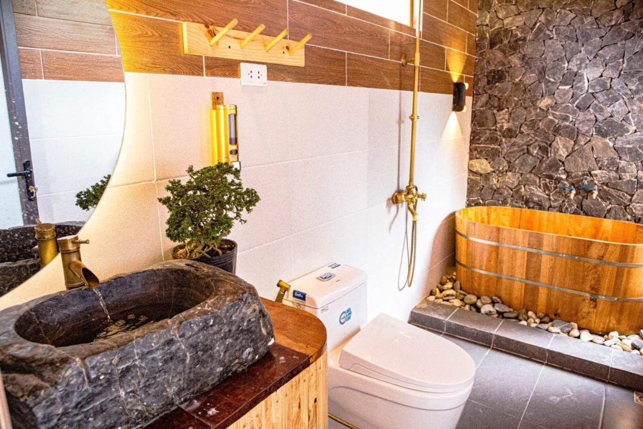 Chien'S Lodge Du Gia Làng Cac Eksteriør bilde