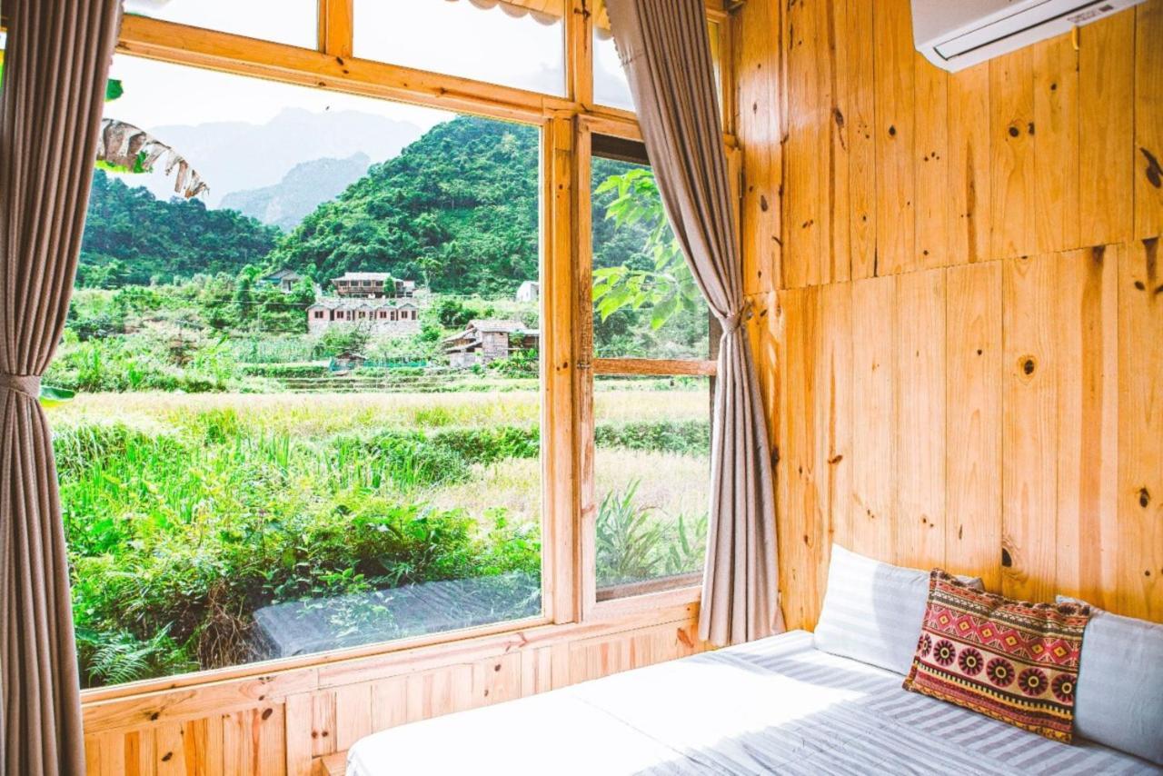 Chien'S Lodge Du Gia Làng Cac Eksteriør bilde
