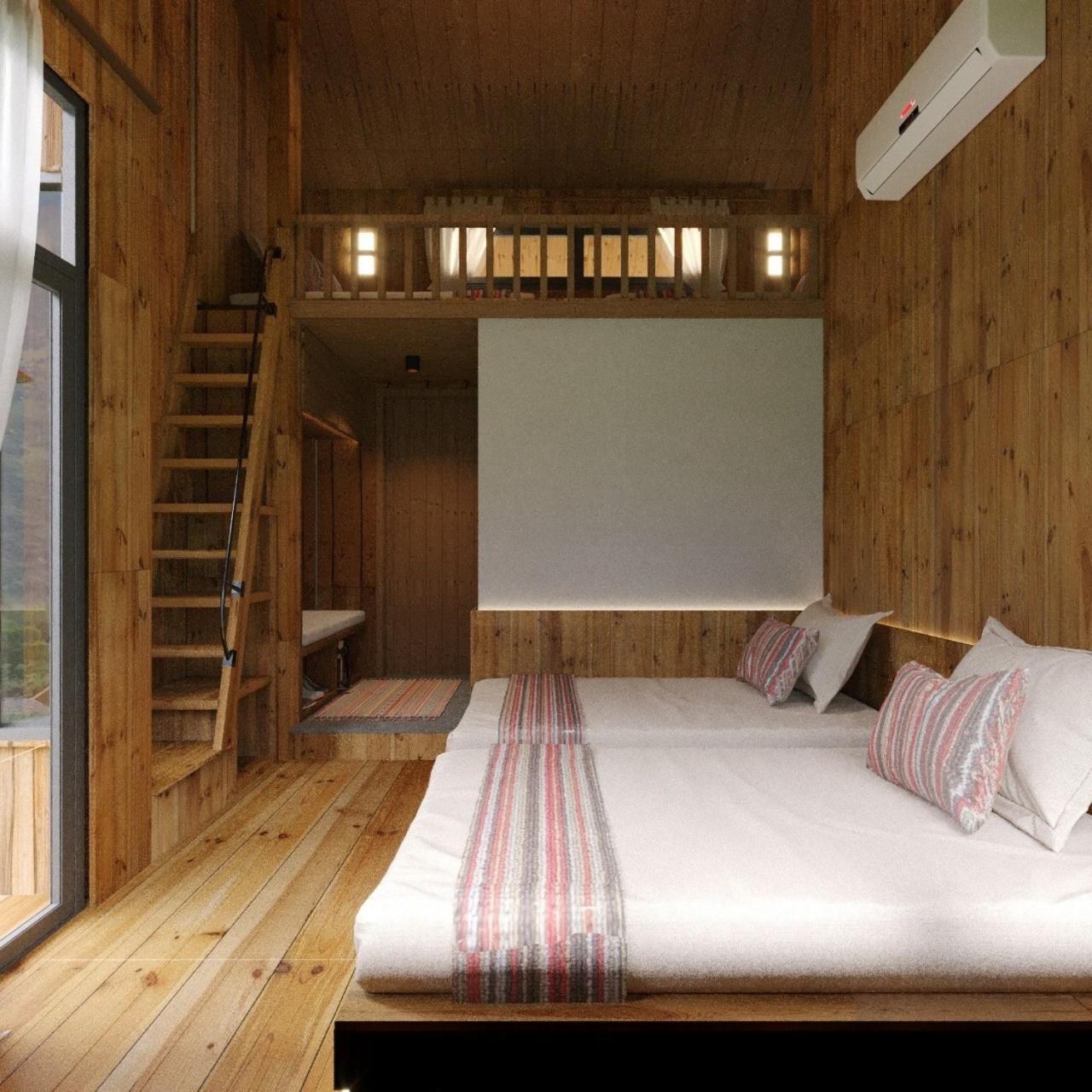 Chien'S Lodge Du Gia Làng Cac Eksteriør bilde